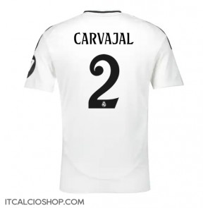 Real Madrid Daniel Carvajal #2 Prima Maglia 2024-25 Manica Corta